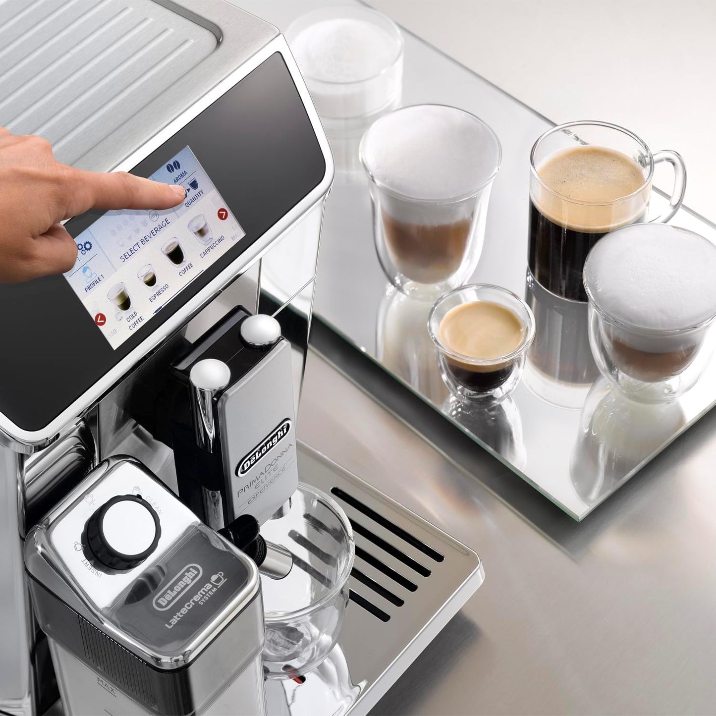 2025 NEW ECAM650.85.MS Primadonna Elite Experience Coffee Machine